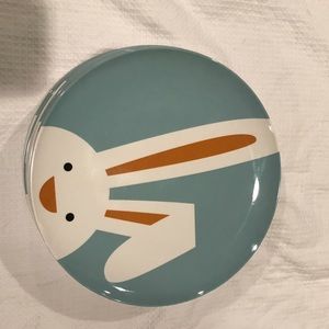 Set of 8 Crate & Barrel Easter Plates